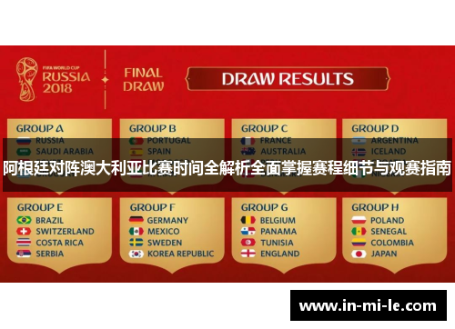 阿根廷对阵澳大利亚比赛时间全解析全面掌握赛程细节与观赛指南